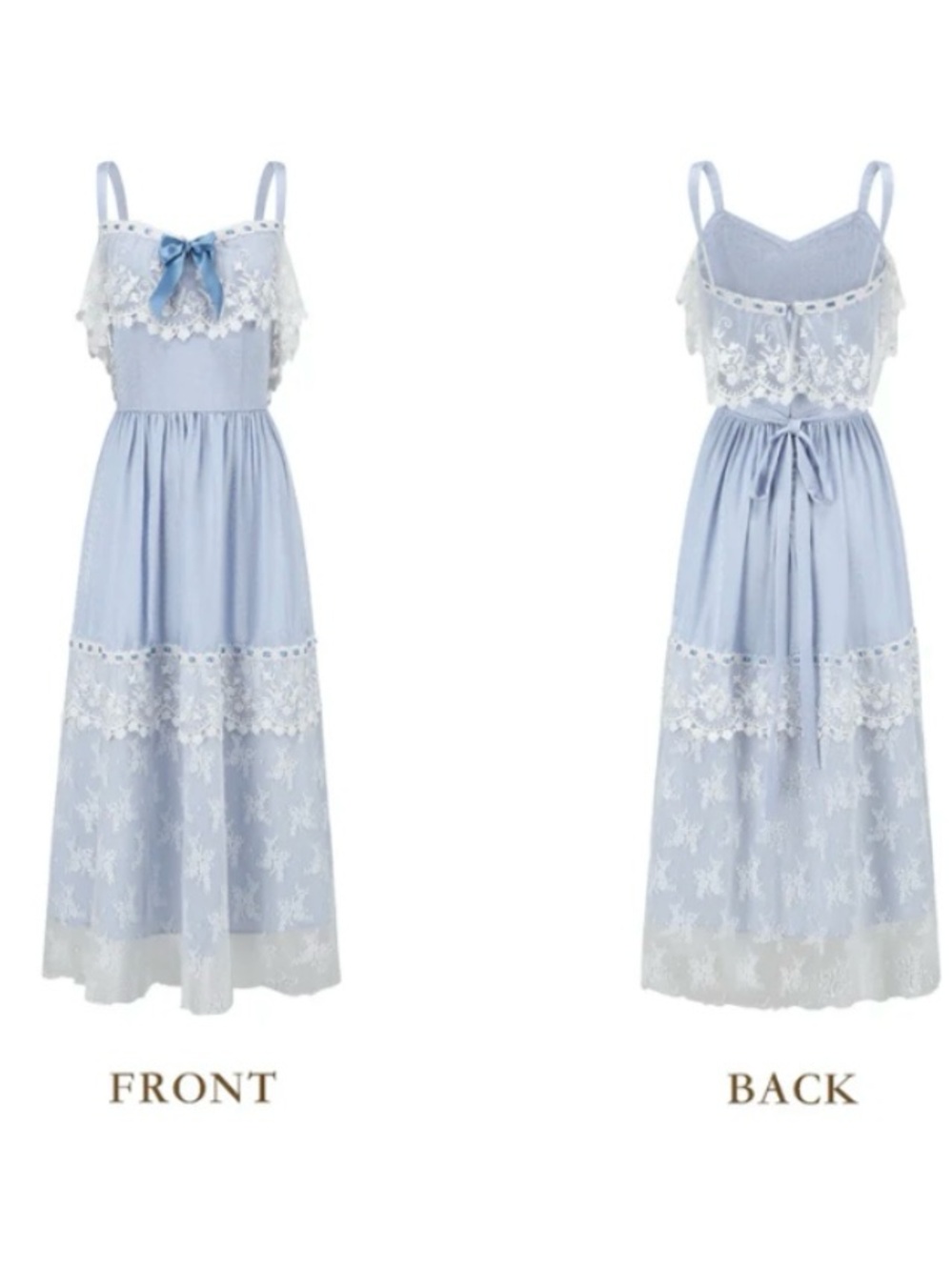 NWT Lacemade Ice Jade Flower Dress & Corset Set CottageCore Fairy-core Large - Picture 2 of 15